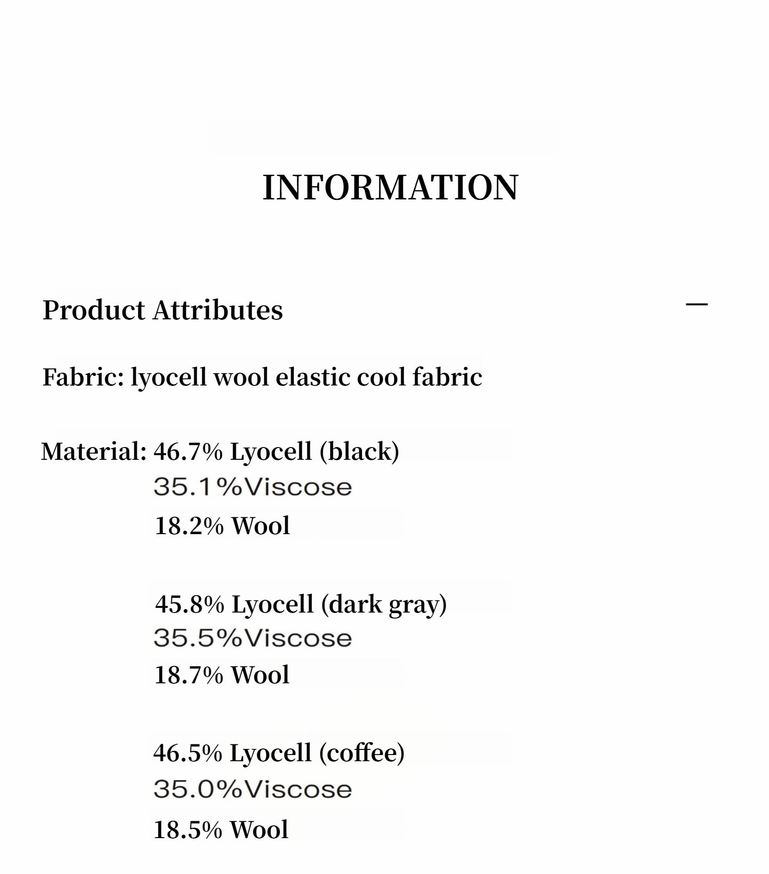 Lyocell Wool Stretch Long-Sleeved T-Shirt