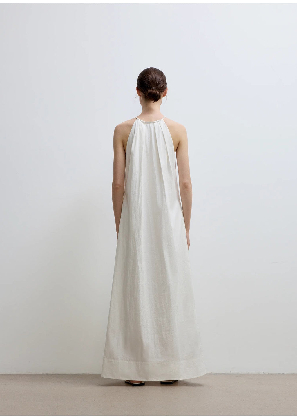 Halter Neck Hollow Long Dress