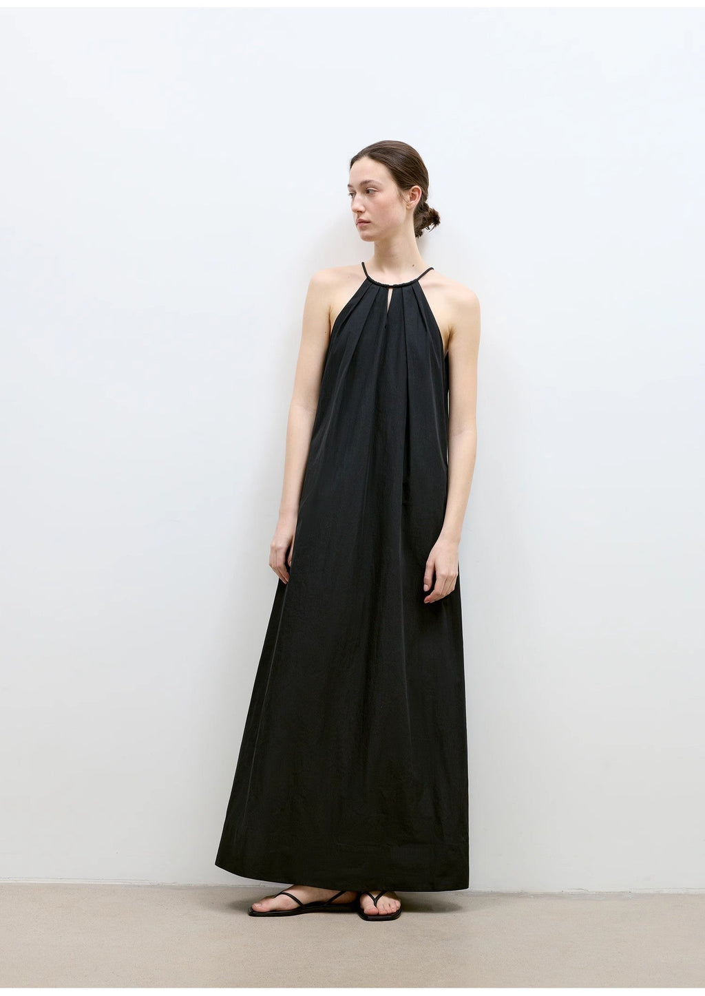 Halter Neck Hollow Long Dress