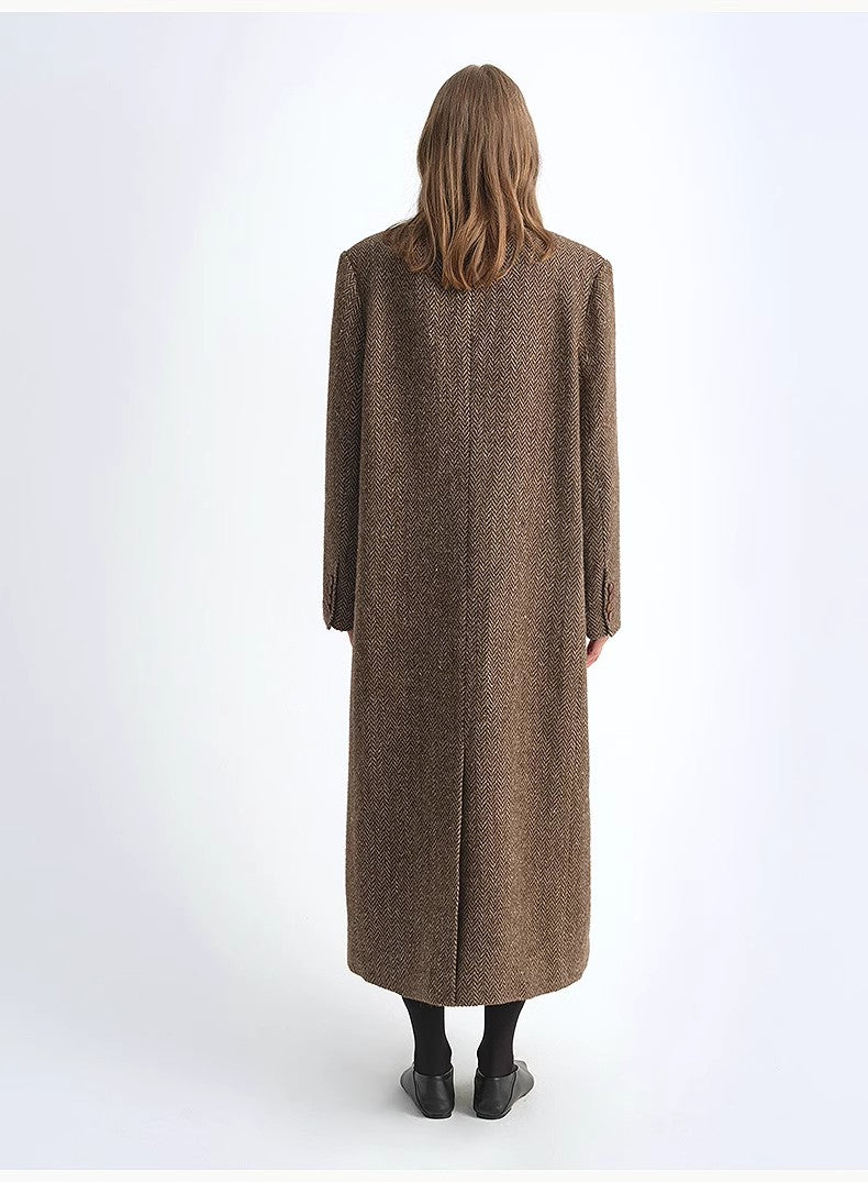 "Desert City" Italian Imported Wool Blended Coat