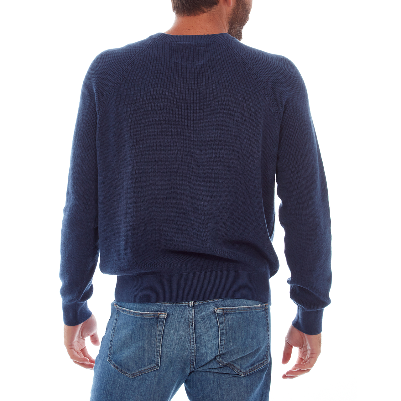 Navy Cotton Sweater