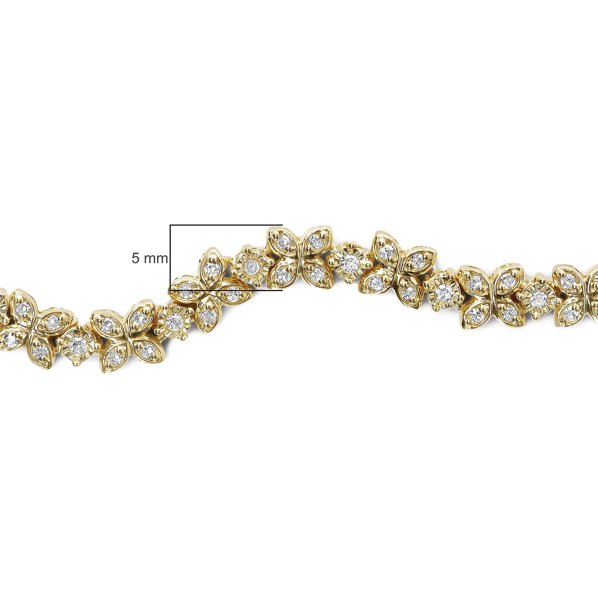 Diamond Marquise Shaped Link 4"-10" Adjustable Bolo Bracelet