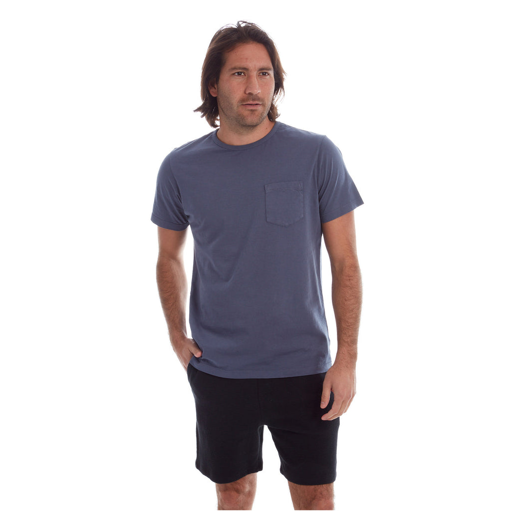 Black Cotton Elastic Waist Shorts