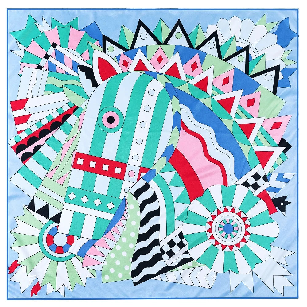 Hand Rolled Twill Silk Scarf