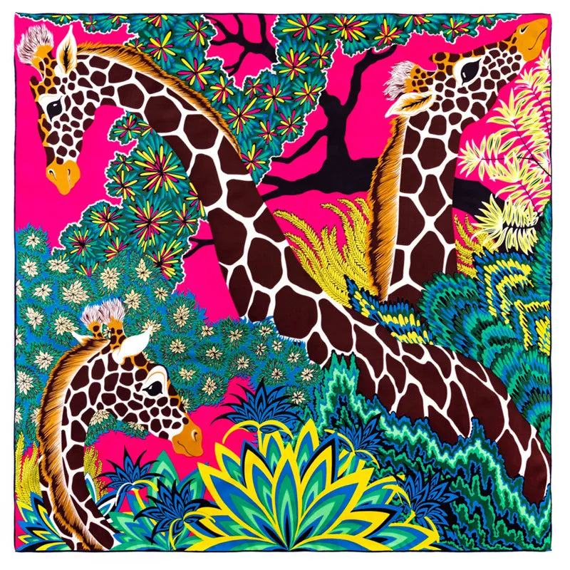 Hand Rolled Twill Silk Scarf