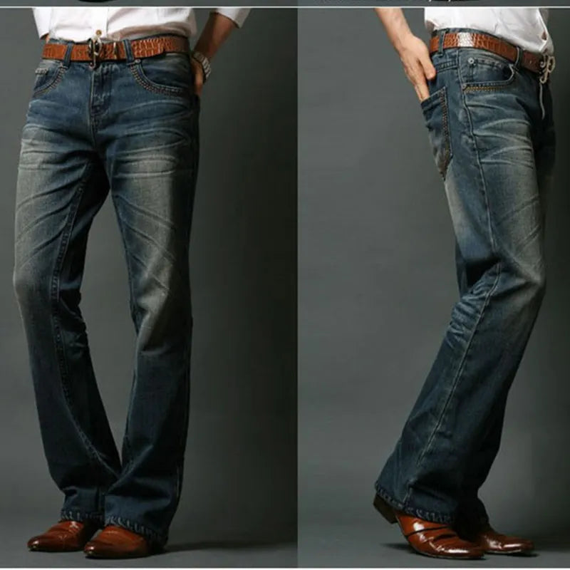 Flared Classic Fit Bootcut Men's Jeans