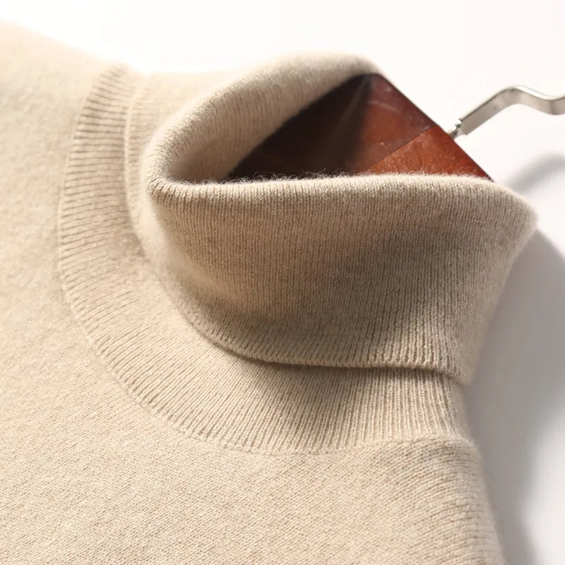 Cashmere Turtleneck Sweater