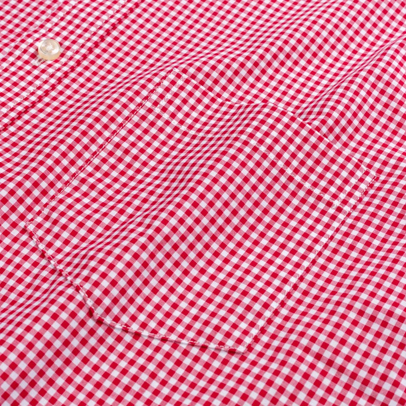 Plaid Cotton Dress Shirt