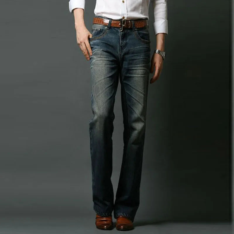Flared Classic Fit Bootcut Men's Jeans