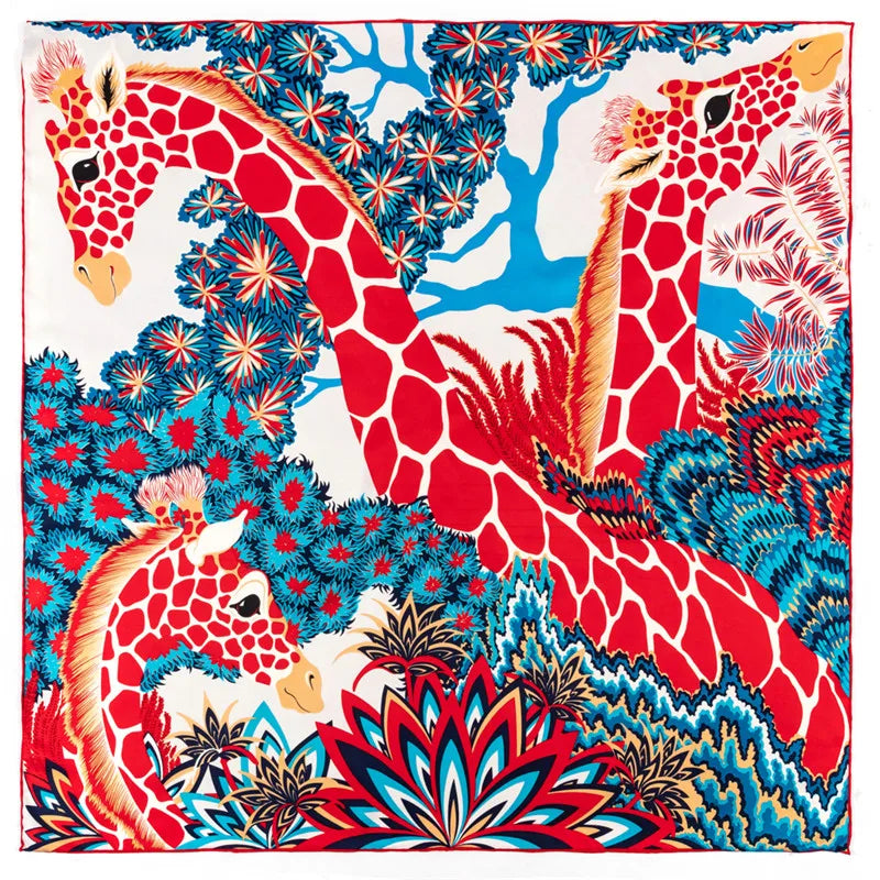 Hand Rolled Twill Silk Scarf