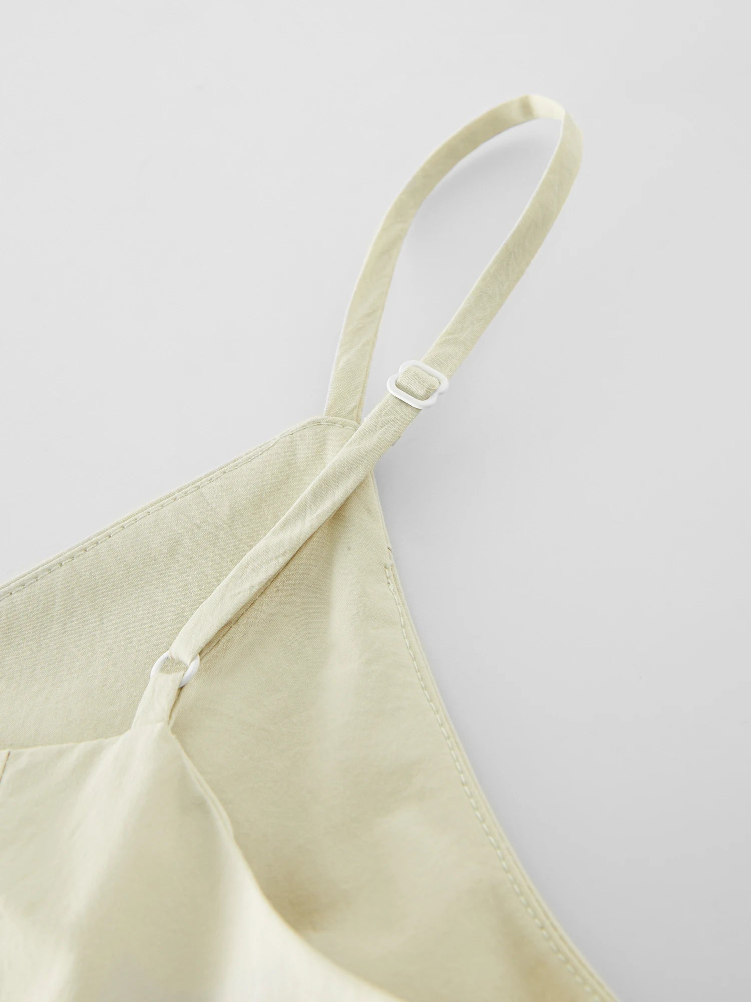 Strappy Cotton A-Line Dress