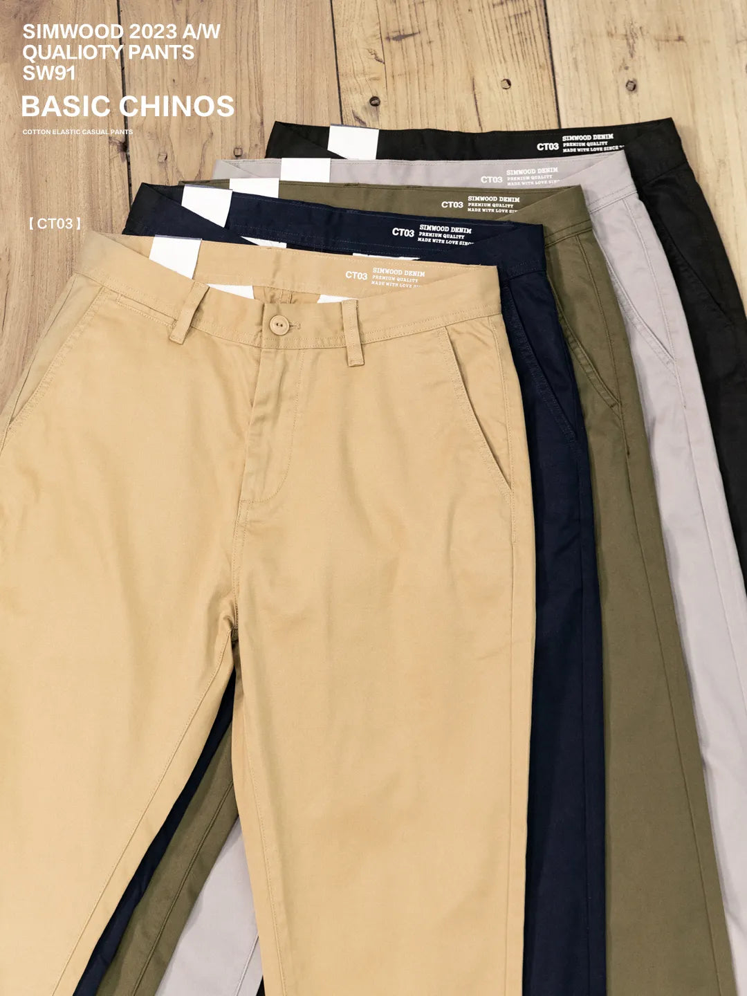 Slim Fit Cotton Chinos