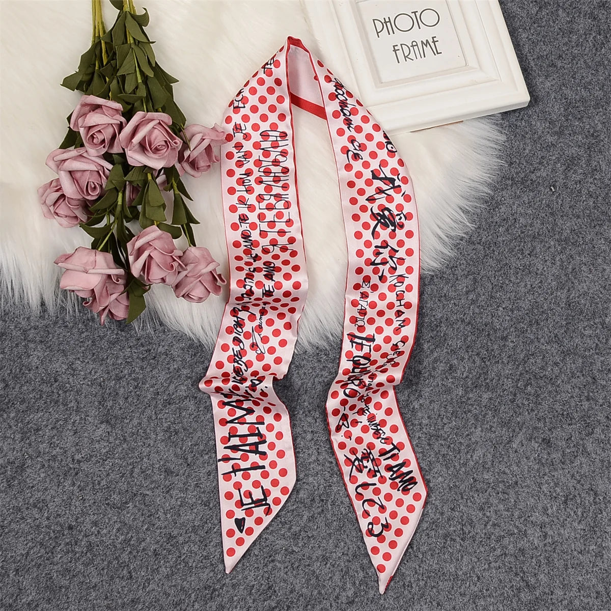 Tropic Affair Silk Skinny Scarf