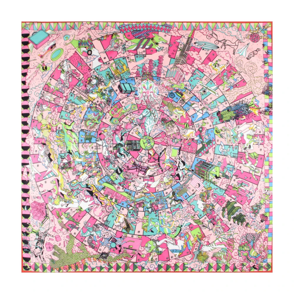 Hand Rolled Twill Silk Scarf