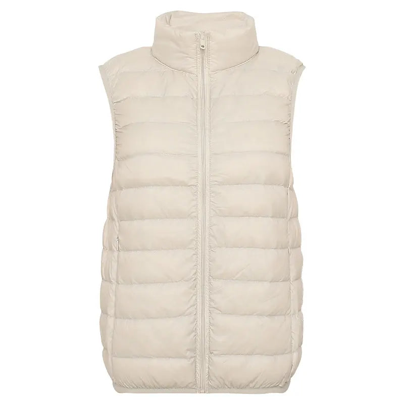 White Duck Down Ultra-Light Vest