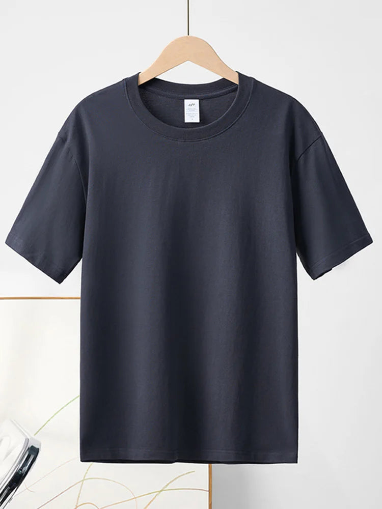 Oversize Cotton Basic T-Shirt