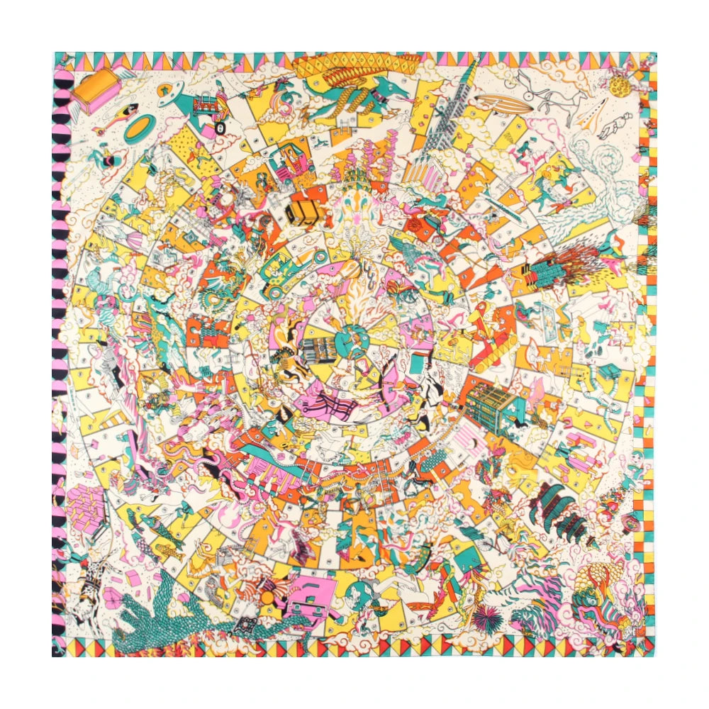 Hand Rolled Twill Silk Scarf