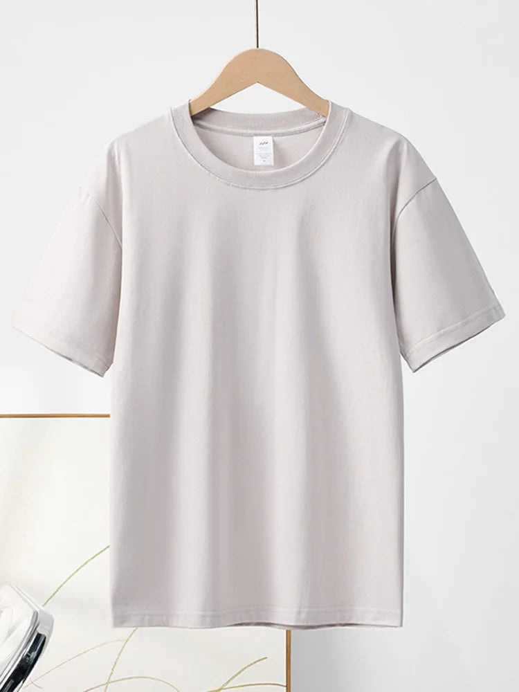 Oversize Cotton Basic T-Shirt