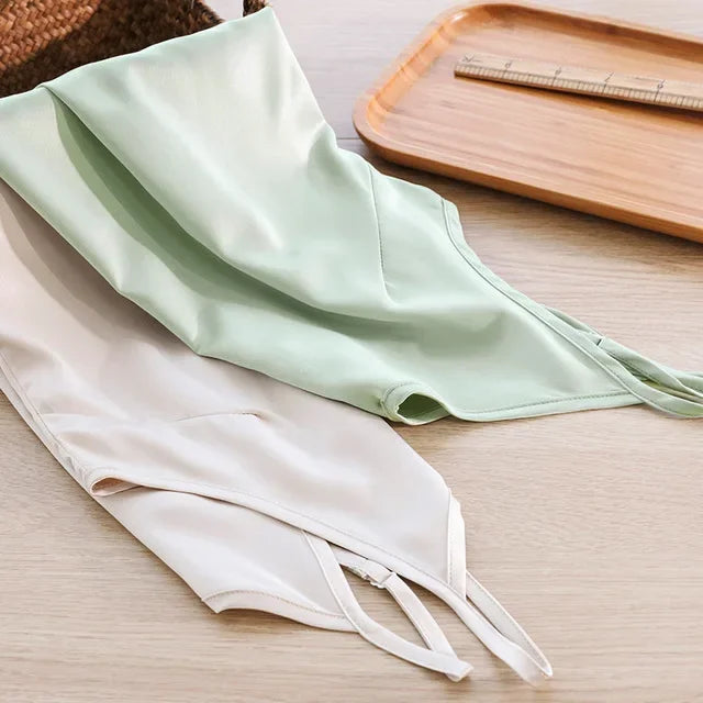 Satin Spaghetti Strap Tank Top