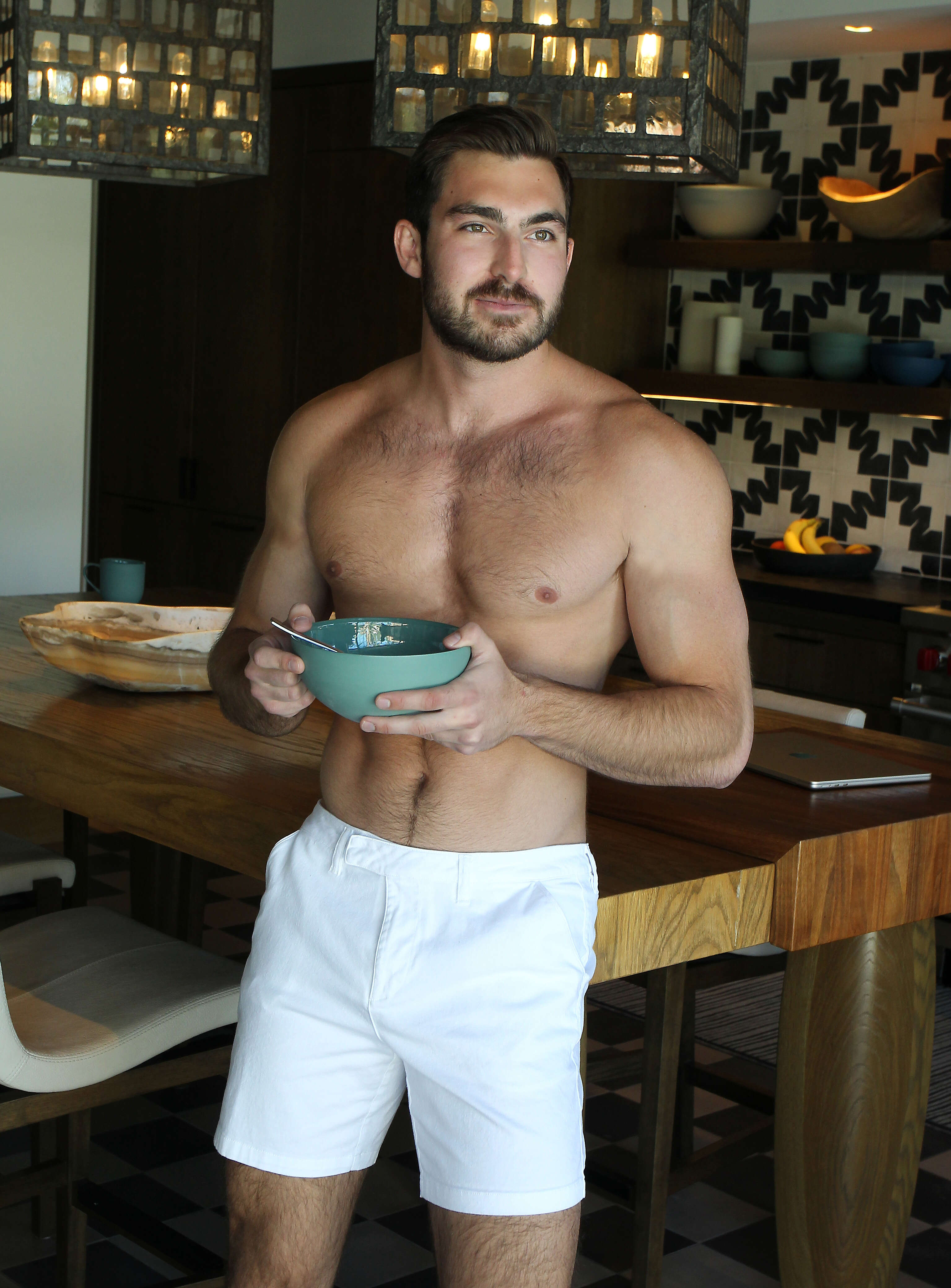 Cotton Twill Stretch Shorts