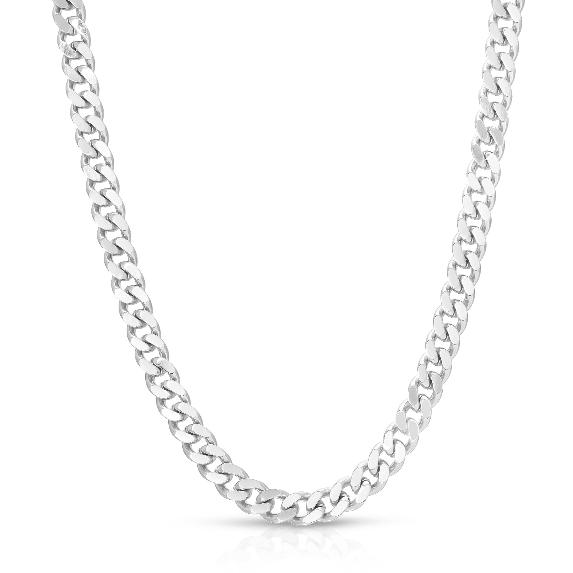 MICRO LINK CURB CHAIN NECKLACE by Eklexic
