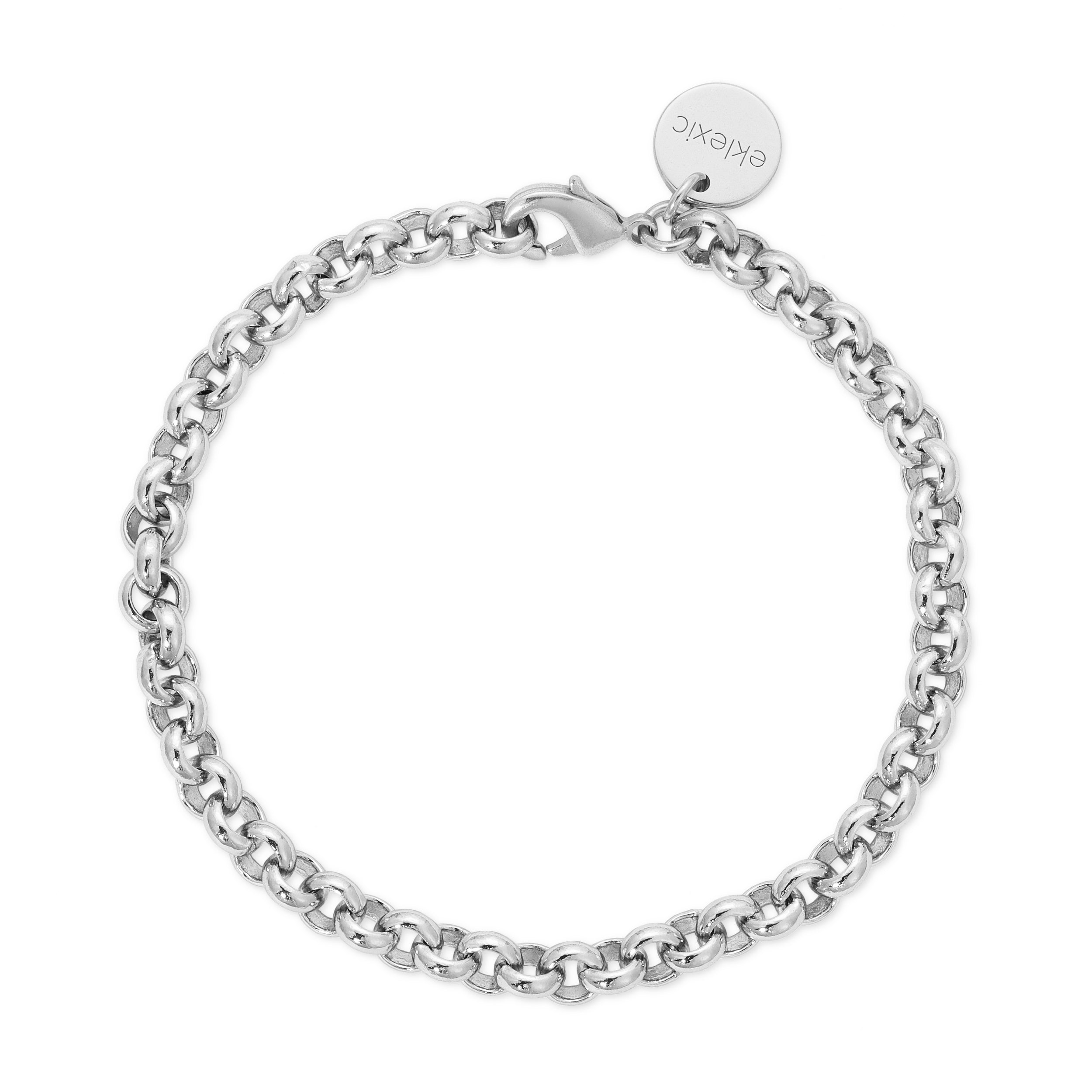 Micro Royal Rolo Chain Anklet by Eklexic