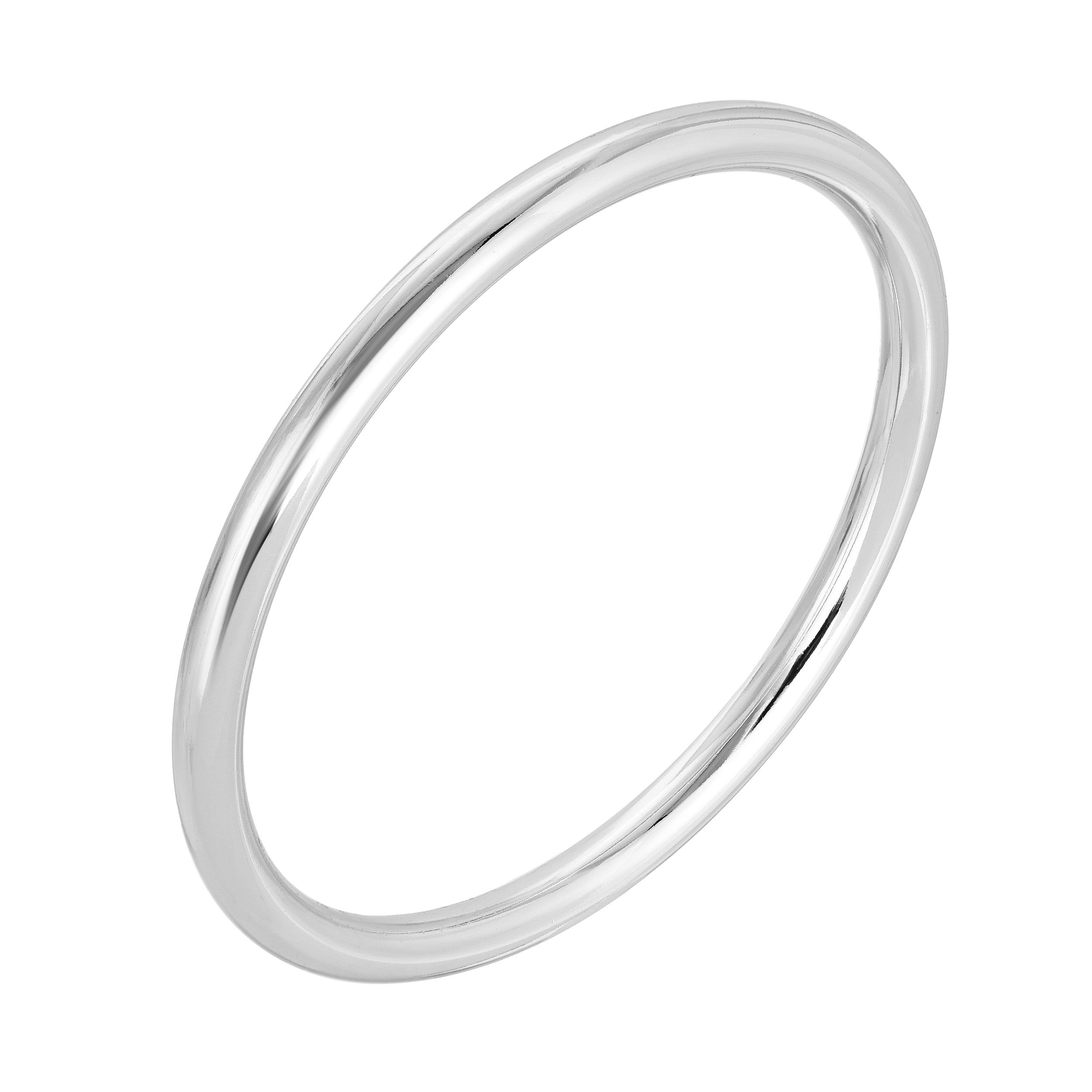 Round Classic Bangle by Eklexic