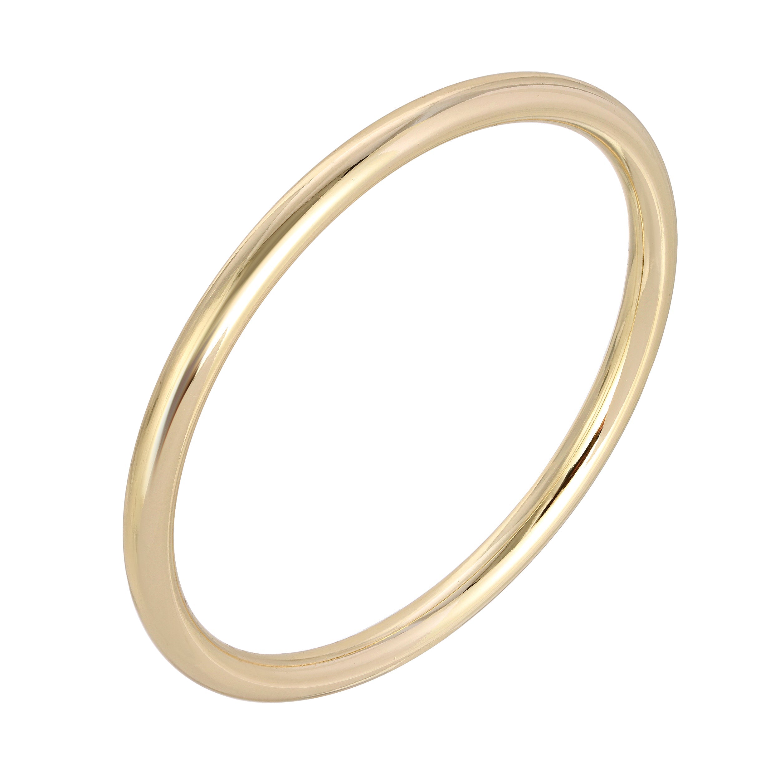 Round Classic Bangle by Eklexic