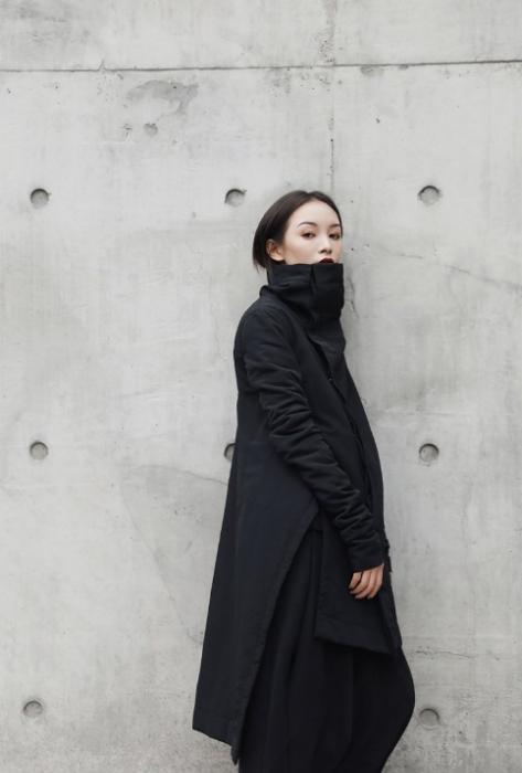 Masuku Collar Coat – Streetwear Cotton Jacket