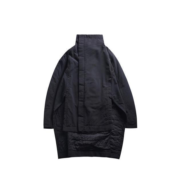 Masuku Collar Coat – Streetwear Cotton Jacket