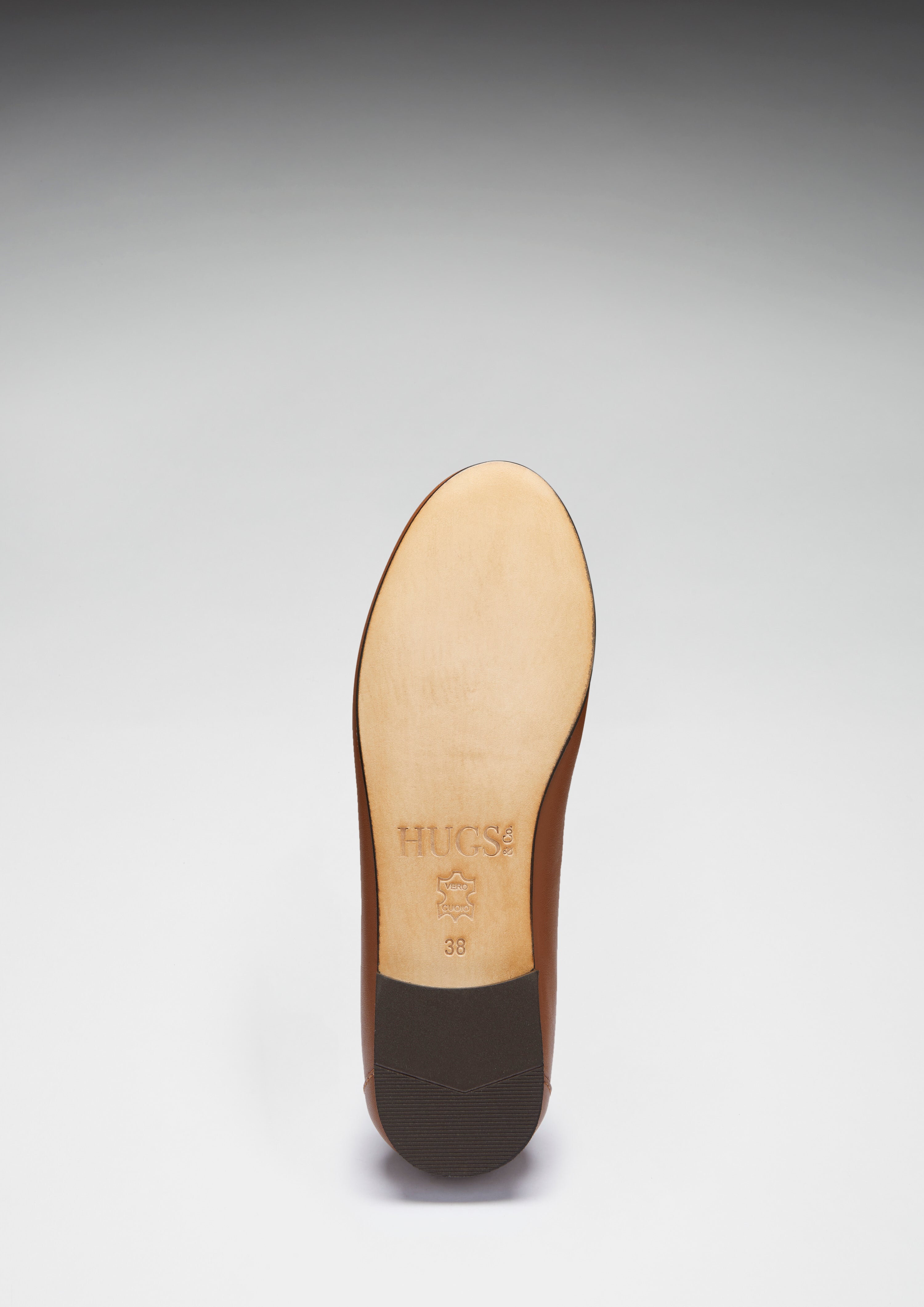 Penny Loafers Leather Sole - Tan Leather